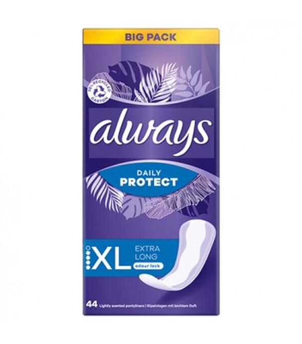 Always Dailies Long Plus Extra Protect Zapachowe wkładki higieniczne, 44 sztuki