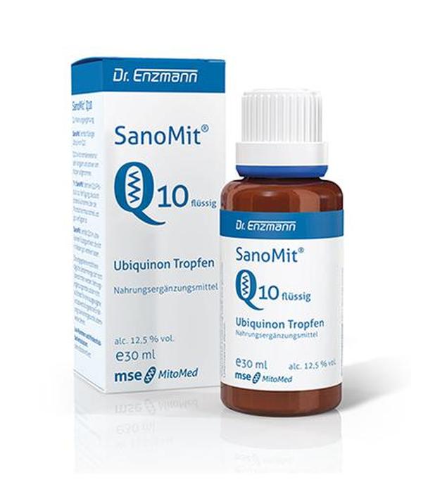 Mitopharma SanoMit Q10, 100 ml, cena, opinie, wskazania