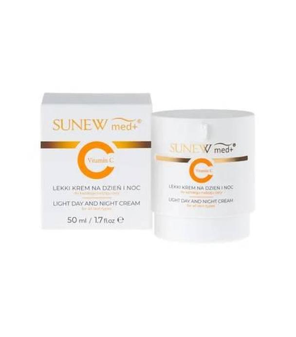 SunewMed+, lekki krem na dzień i na noc z witaminą C, 50 ml