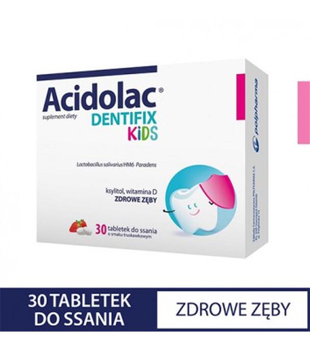 ACIDOLAC DENTIFIX KIDS Tabletki do ssania - 30 szt.