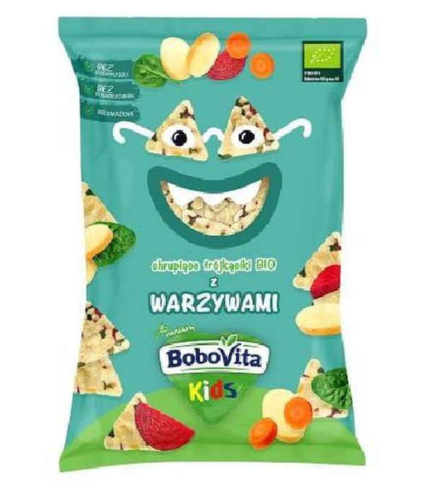 BoboVita Warzywne trójkąciki Bio, po 3. roku życia, 30 g
