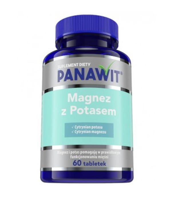 PANAWIT Magnez z Potasem, 60 tabletek