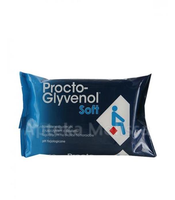 PROCTO-GLYVENOL SOFT Nawilżane chusteczki - 30 szt.