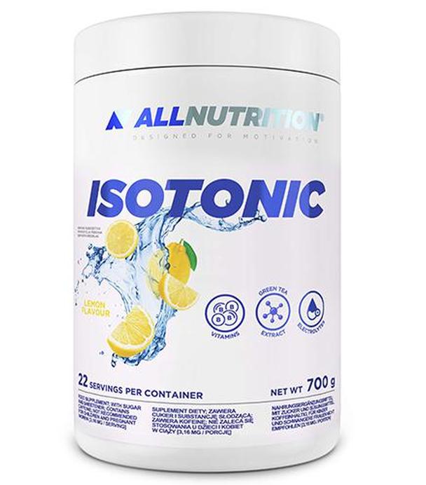 Allnutrition Isotonic Lemon, 700 g cena, opinie, właściwości