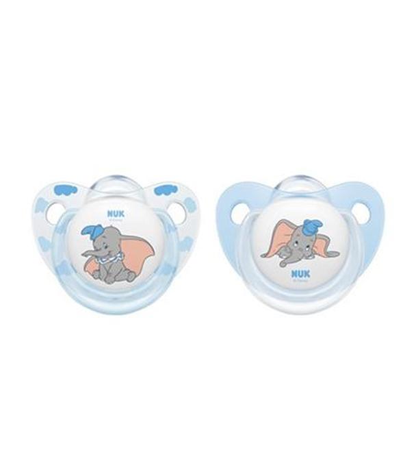 NUK Disney Baby Smoczek uspokajający silikonowy (6-18m) dla chłopca - 2 szt. - cena, opinie, właściwości