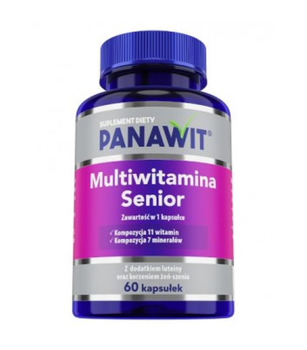 PANAWIT Multiwitamina Senior, 60 kapsułek