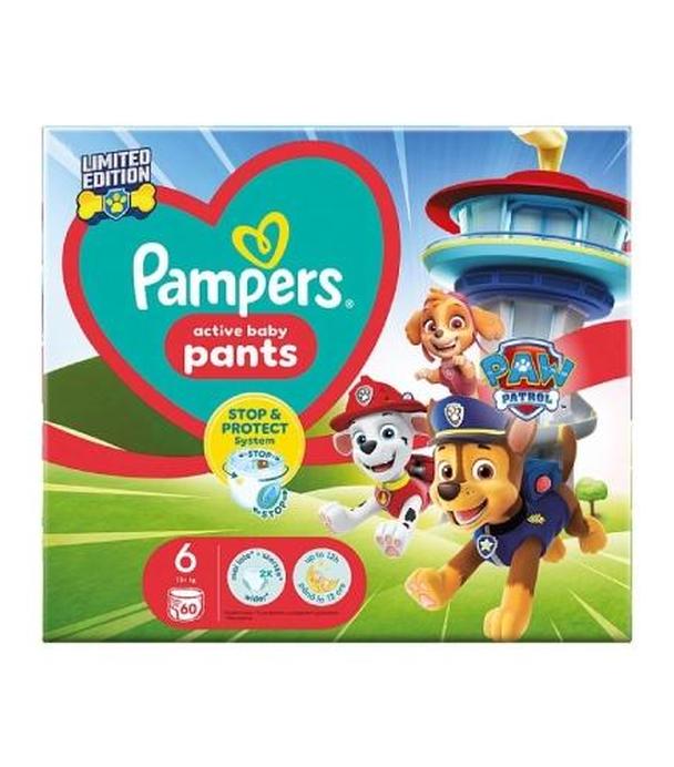 Pampers Pants 6 Psi Patrol Pieluchomajtki 13 kg+, 60 sztuk
