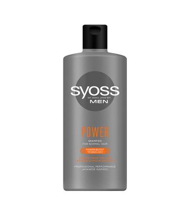 Syoss Men Power Szampon do włosów normalnych, 440 ml