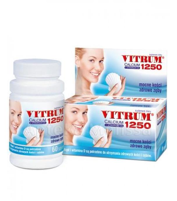 VITRUM Calcium 1250 + witamina D3 - 60 tabl.