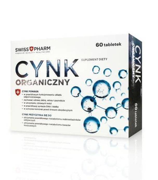 Cynk Organiczny, 60 tabletek