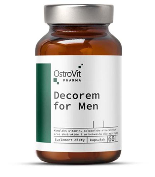 OstroVit Pharma Decorem for Men - 60 kapsułki