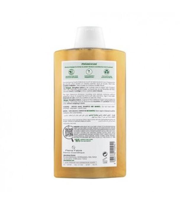 Klorane Szampon z mango Odżywienie - włosy suche, 400 ml, cena, opinie, właściwości