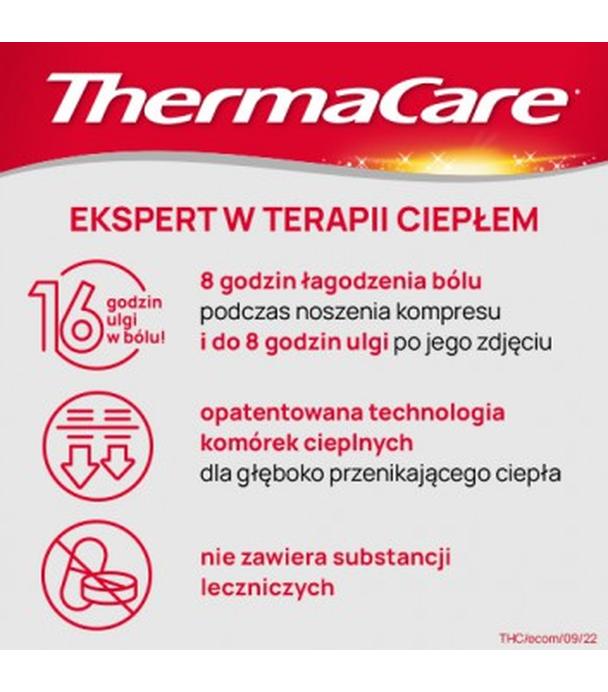 ThermaCare kompresy rozgrzewające na dolne okolice pleców i stawy biodrowe, 2 sztuki - ważny do 2025-06-30