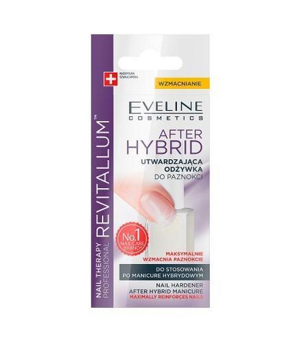 EVELINE Nail Therapy Professional Odżywka do paznokci utwardzająca, Revitalum After Hybrid, 12 ml