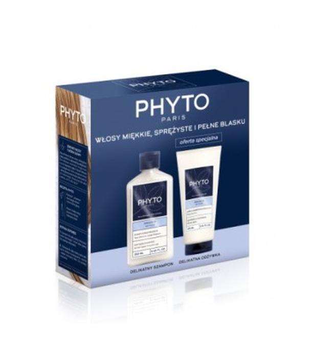 PHYTO ZESTAW SOFTNESS Szampon, 250 ml, Odżywka, 175 ml