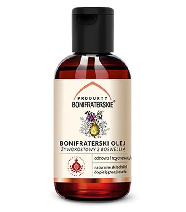 Produkty Bonifraterskie Bonifraterski olej żywokostowy z boswellią. 100 ml