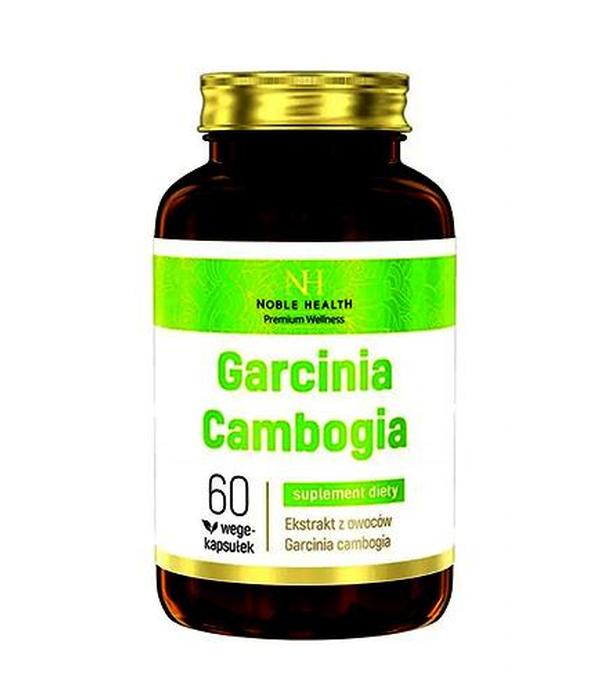 Noble Health Garcinia Cambogia, 60 vege kapsułek - ważny do 2025-02-28