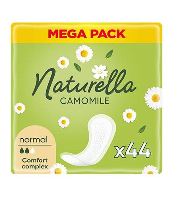 Naturella Normal Camomile, Wkładki higieniczne, 44 sztuki