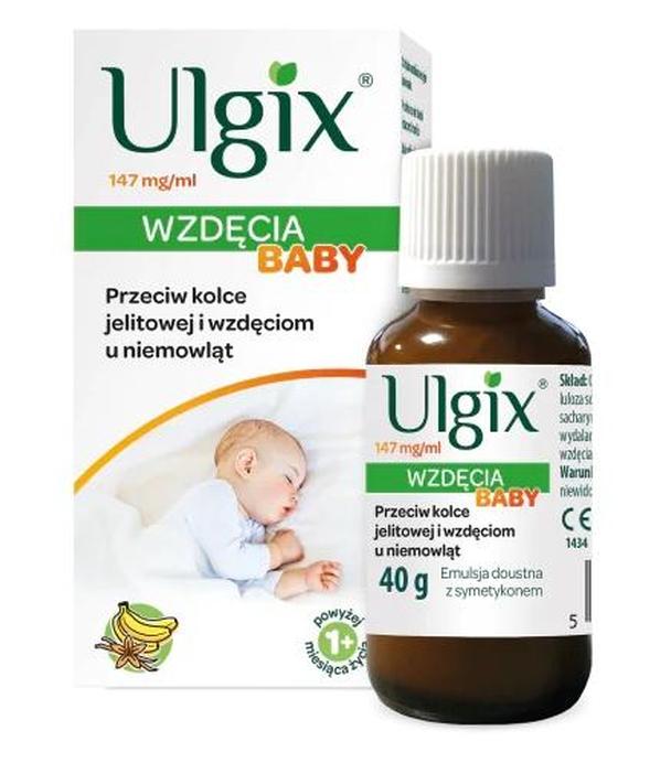 Ulgix Wzdęcia Baby, 40 g