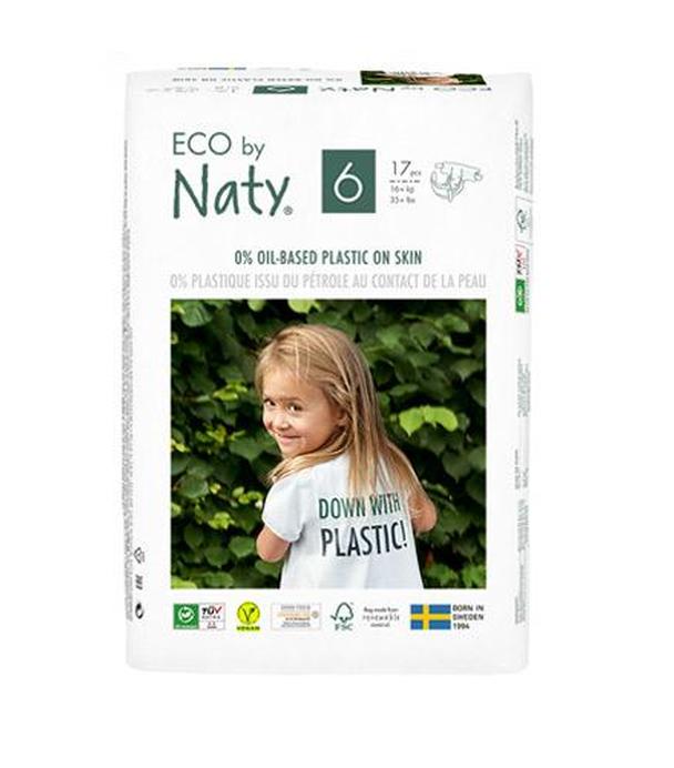 ECO by Naty Ekologiczne pieluszki jednorazowe rozmiar 6 16+ kg - 17 szt. - cena, opinie, właściwości