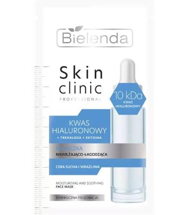 Bielenda Professional Skin Clinic Kwas hialuronowy, maseczka nawilżająco-łagodząca, 8 g