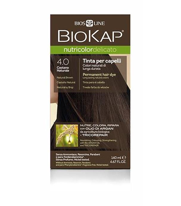 BioKap Nutricolor Delicato Rapid Farba do włosów 4.0 Naturalny Brąz - 135 ml - cena, opinie, właściwości