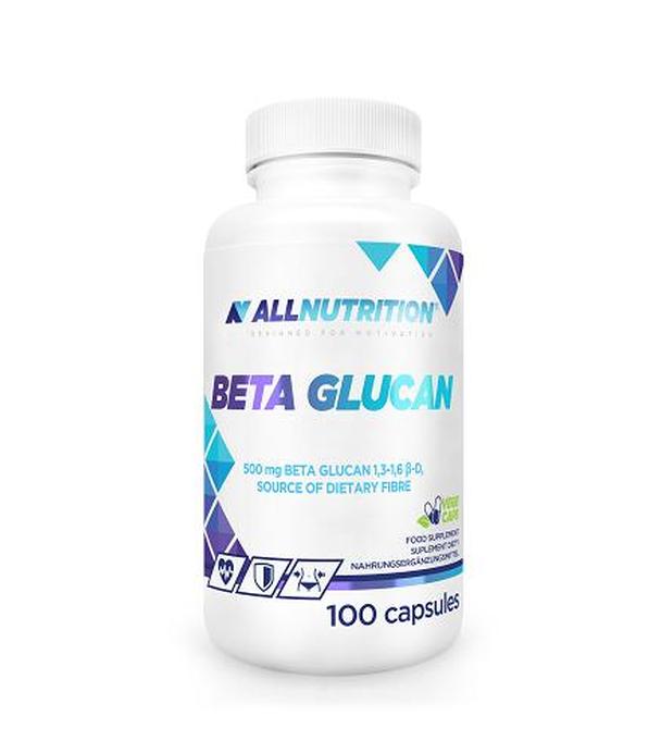 Allnutrition Beta Glucan, 100 kapsułek vege