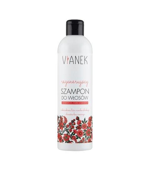 VIANEK Szampon regenerujący do włosów ciemnych i farbowanych - 300 ml - ważny do 2025-06-30