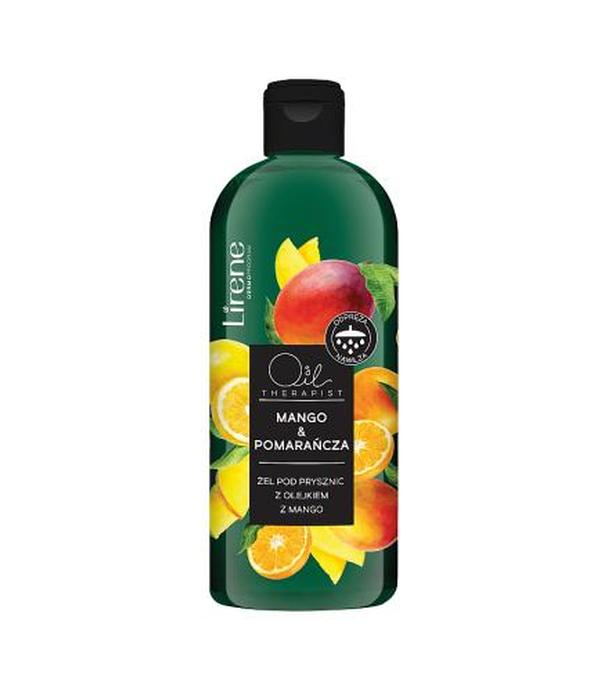 Lirene Oil Therapist Żel pod prysznic z olejkiem mango & pomarańcza, 400 ml, cena, opinie, właściwości