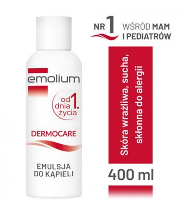 EMOLIUM DERMOCARE - 400 ml - emulsja do kąpieli - cena, opinie, właściwości