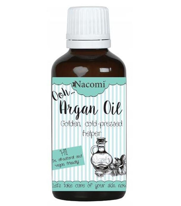 NACOMI Olejek arganowy - 50 ml - cena, stosowanie, opinie