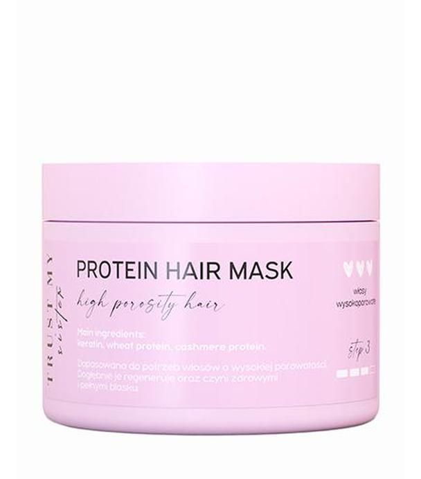 Trust My Sister Maska proteinowa do włosów wysokoporowatych, 200 ml