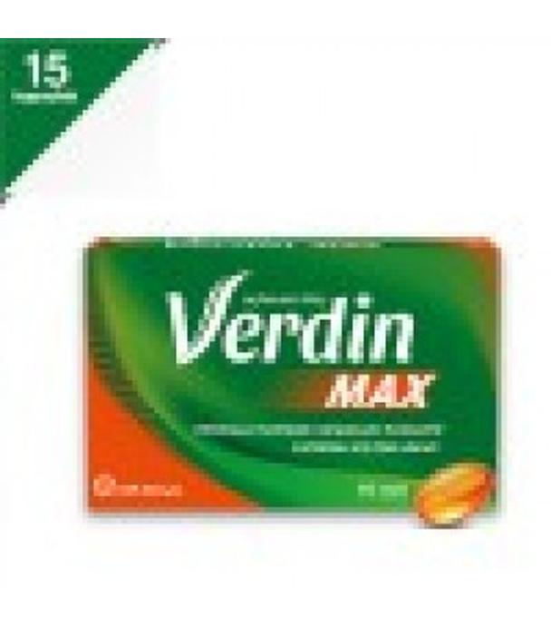 Verdin Max, kapsułki miękkie, 15 sztuk