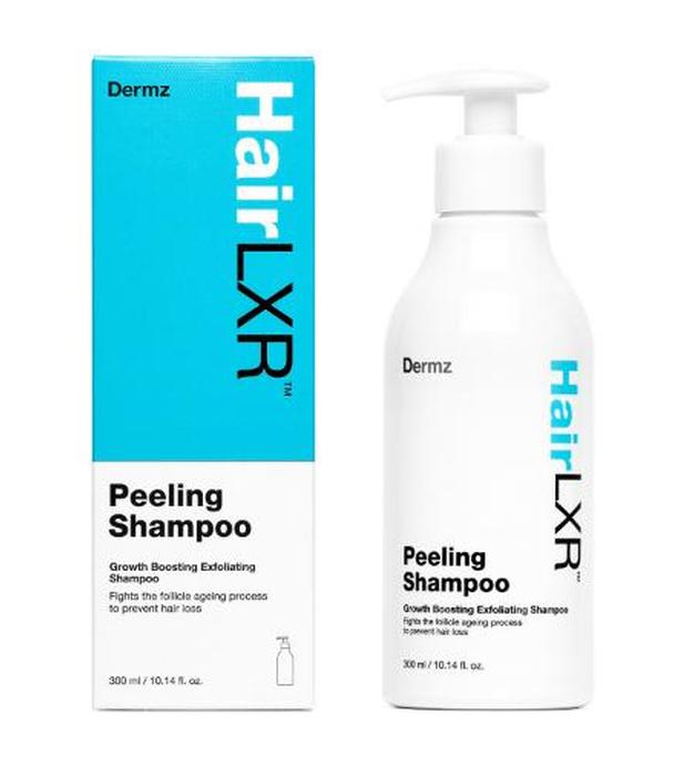 Dermz HairLXR Profesjonalny szampon peelingujący - 300 ml - cena, opinie, wskazania