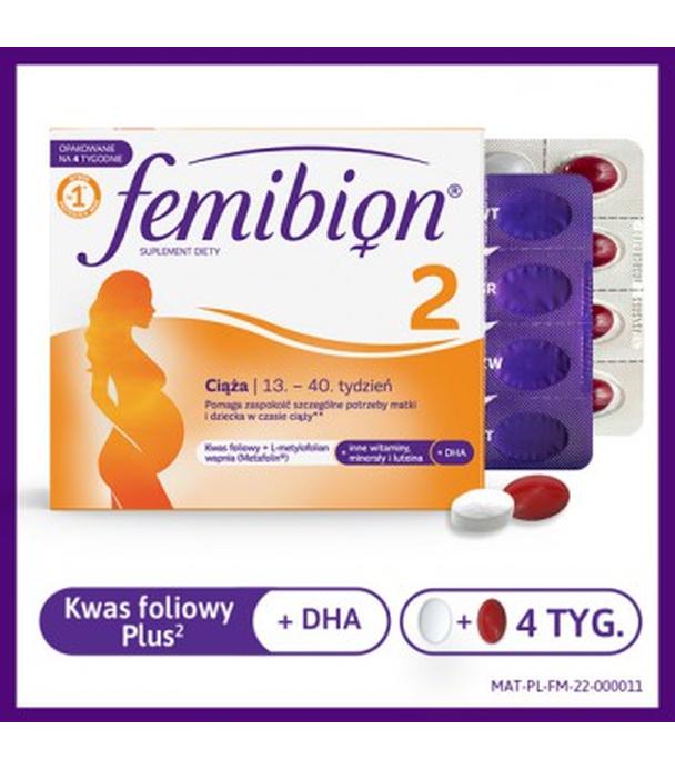 FEMIBION 2 Ciąża, 28 tabletek + 28 kapsułek