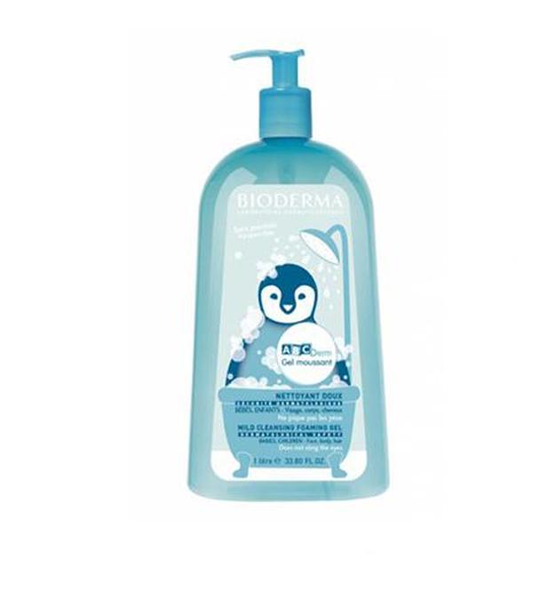 BIODERMA ABCDerm Łagodny żel myjący dla dzieci i niemowląt - 1000 ml