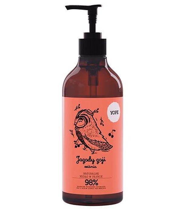 Yope Jagody goji i wiśnia Naturalne mydło w płynie - 500 ml - cena, opinie, właściwości