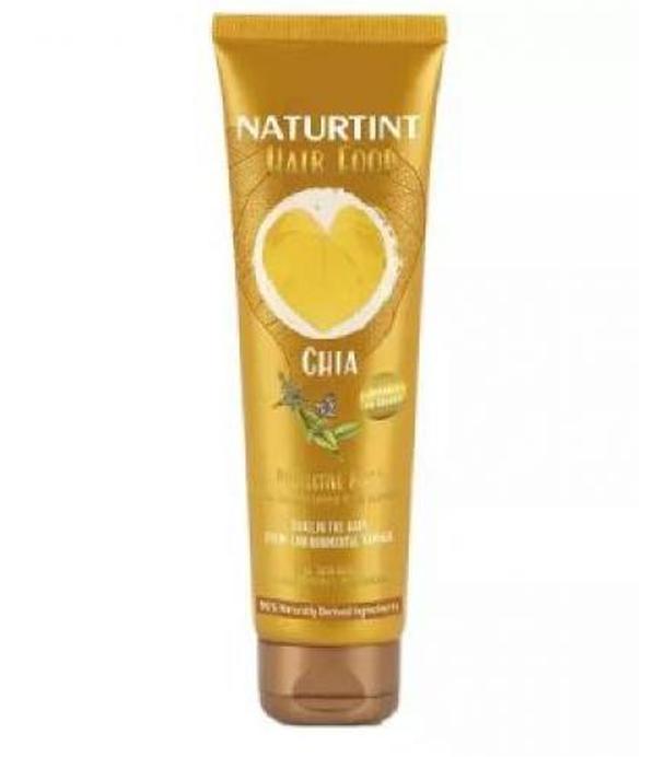 Naturtint Hair Food Chia, maska ochronna idealna do włosów narażonych na działanie czynników zewnętrznych, 150 ml