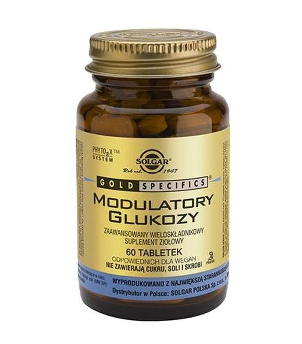 SOLGAR MODULATORY GLUKOZY, 60 tabletek