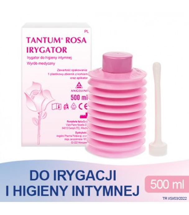 TANTUM ROSA Irygator - do płukania pochwy - 500 ml - cena, opinie, stosowanie