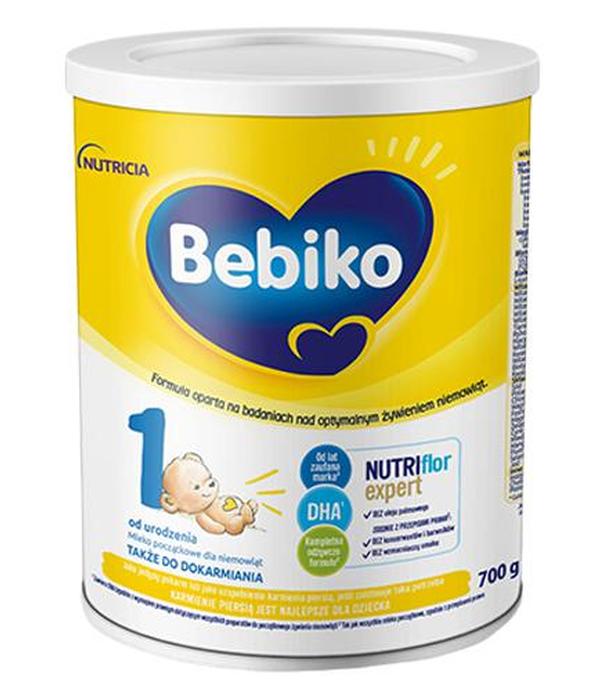 Bebiko 1 NUTRIflor Expert, mleko początkowe dla niemowląt, od urodzenia, proszek, 700 g