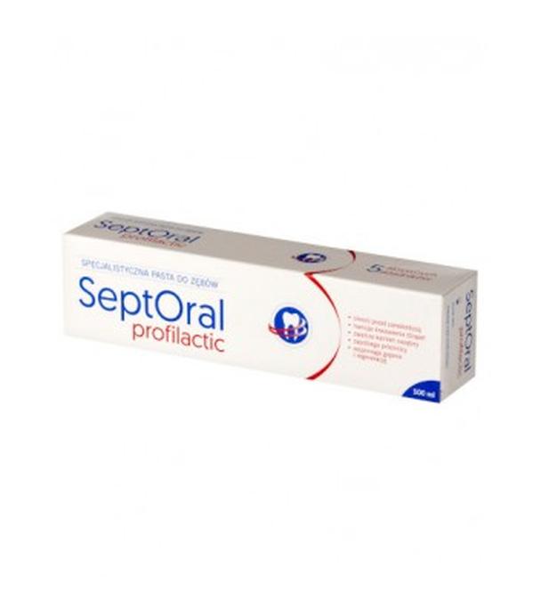 SeptOral Profilactic Specjalistyczna pasta do zębów, 100 ml - cena, opinie, wskazania