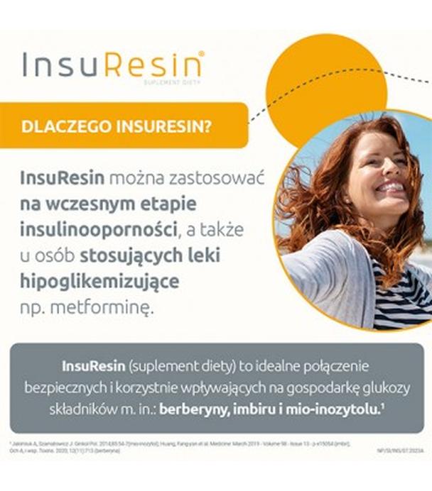 InsuResin, 30 saszetek + 60 kapsułek