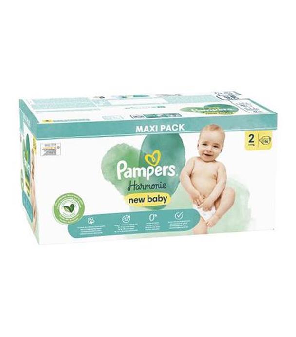 Pampers Pure Harmonie 2 Pieluchy 4-8 kg, 96 sztuk