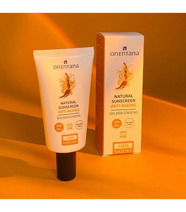 ORIENTANA Natural Sunscreen SPF50, Color Free, 50 ml - ważny do 2025-02-28