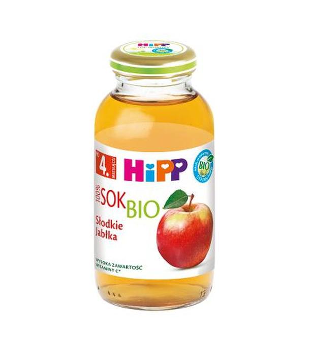 HiPP BIO Słodkie jabłka sok 100% po 4 miesiącu - 200 ml
