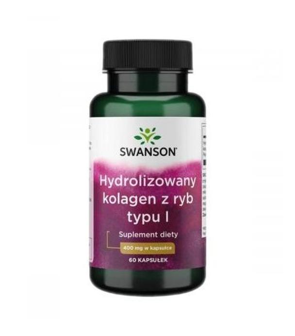 SWANSON Hydrolizowany kolagen z ryb typu I - 60 kaps.