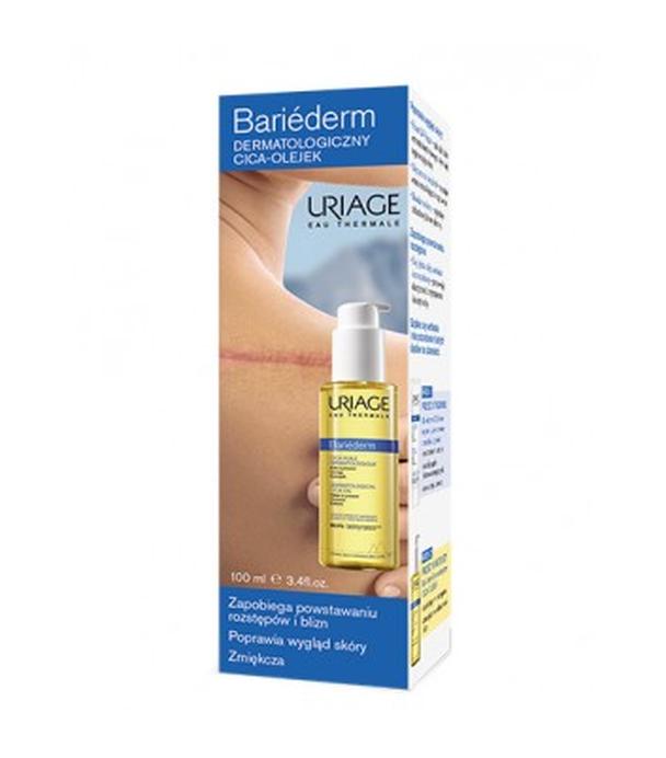 Uriage Bariederm dermatologiczny Cica-olejek - 100 ml Na rozstępy - cena, opinie, właściwości  - ważny do 2024-06-30