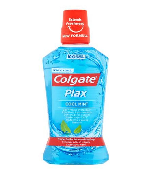 Colgate Plax Cool Mint Płyn do płukania jamy ustnej - 500 ml - cena, opinie, stosowanie