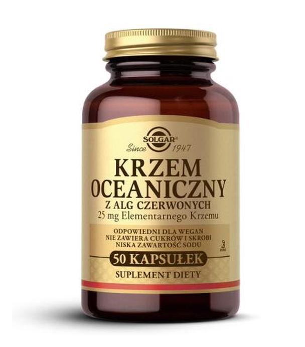 Solgar Krzem Oceaniczny - 50 kapsułek